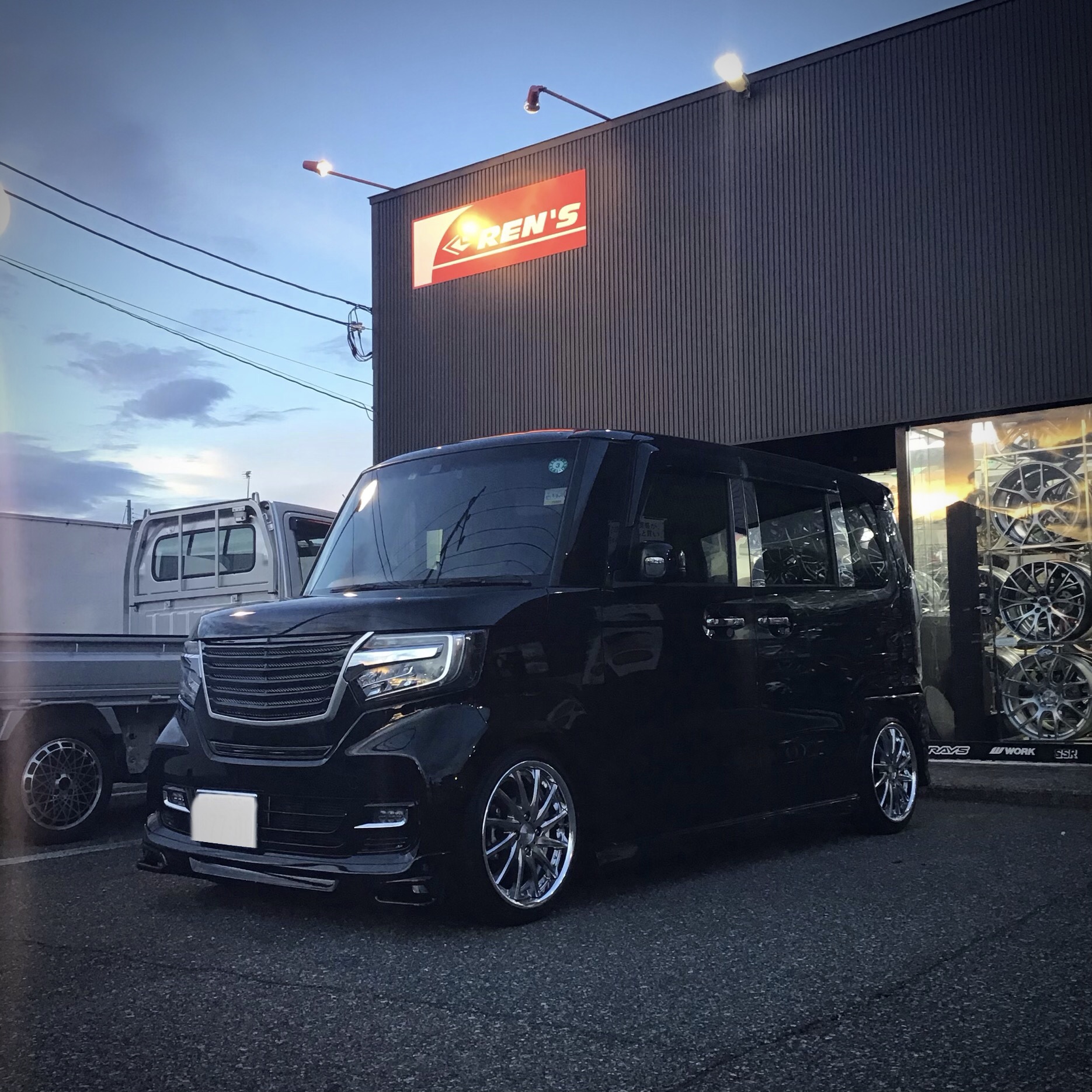 N-BOXカスタム×wedsマーベリック1212F | カーショップレンズは長浜市の