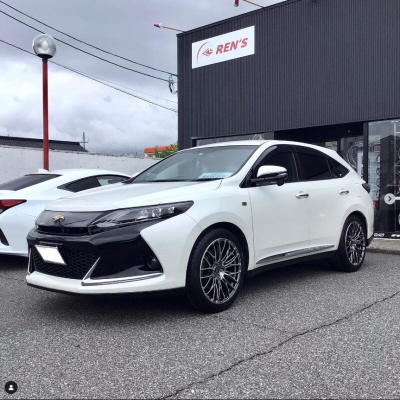 ハリアー × RAYS HOMURA 2×10BD | カーショップレンズは長浜市のタイヤ  