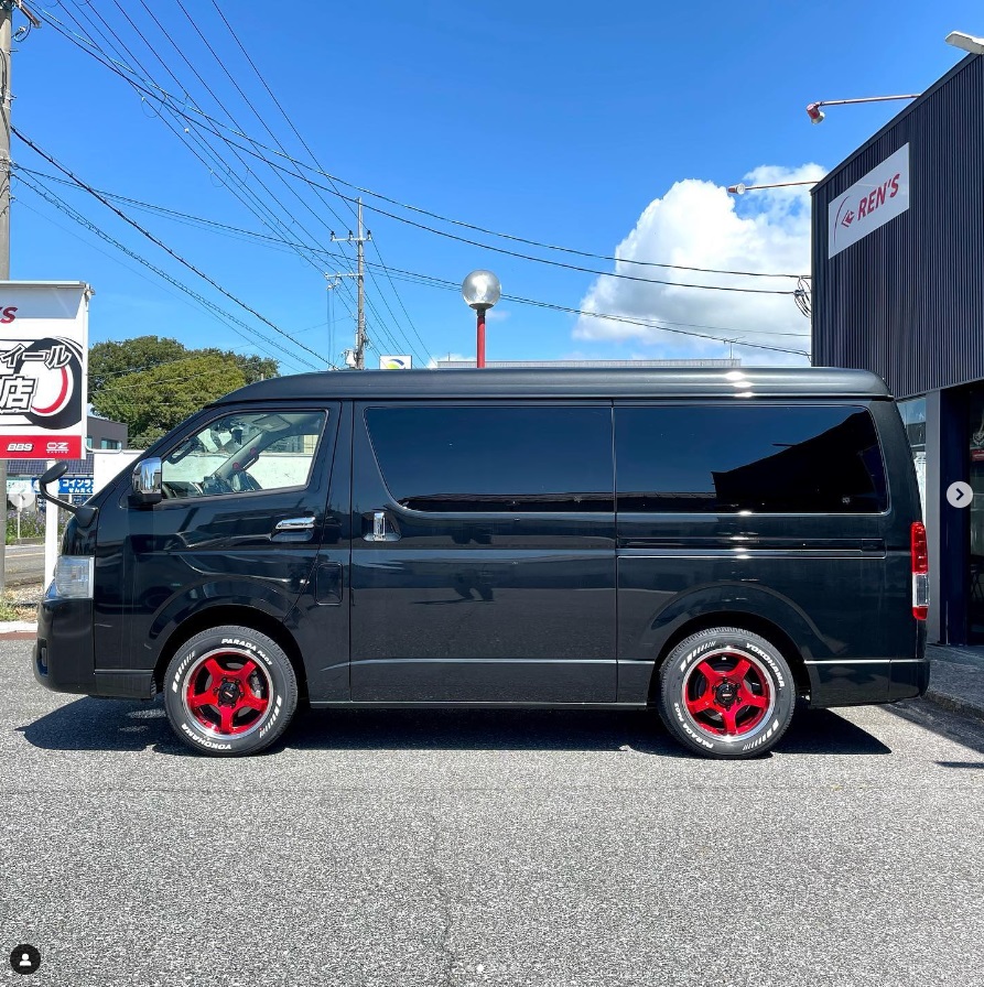 ハイエース RAYS グラムライツ57CR-X | カーショップレンズは長浜市の  