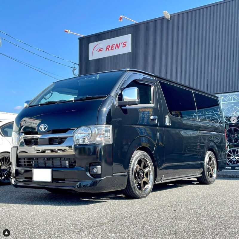 ハイエース RAYSボルクレーシングTE37SBツアラーSR | カーショップ 