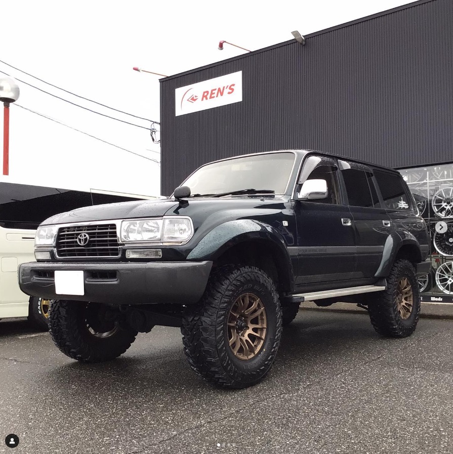 80ランクル レイズ グラムライツ 57XR-X | カーショップレンズは長浜市 