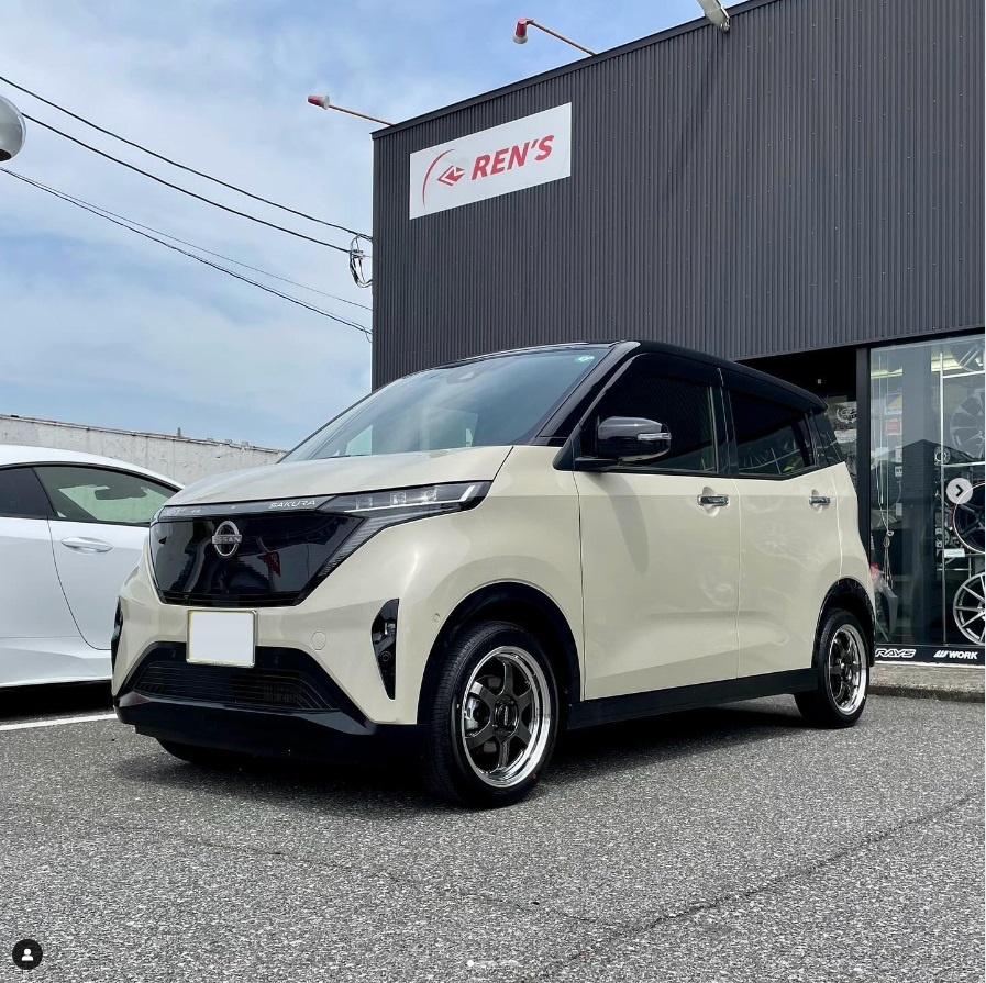 日産 サクラ RAYS ボルクレーシングTE37 KCR | カーショップレンズは 
