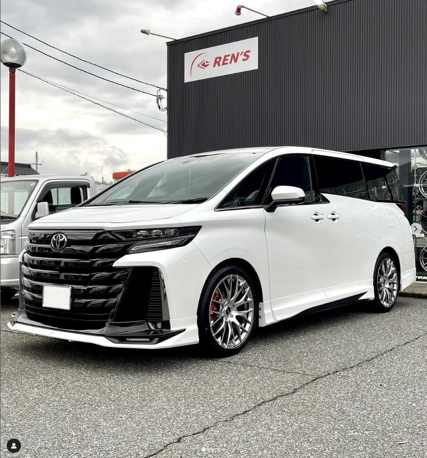 トヨタ ヴェルファイア RAYS ホムラ2×9R | カーショップレンズは長浜市 