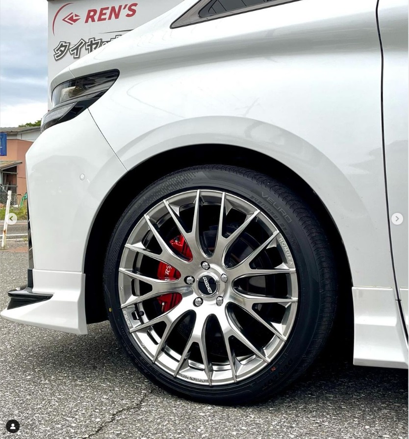 タイヤ、ホイール レイズ ホムラ 2×9 アルファード ヴェルファイア 