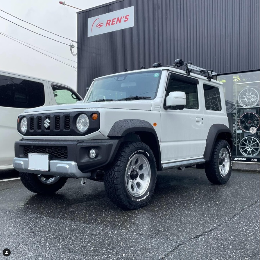 スズキ ジムニーシエラ weds ジムライン タイプ2 | カーショップレンズ  