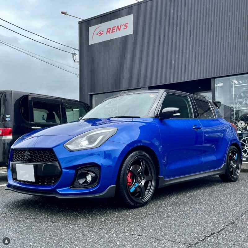 スズキ スイフトスポーツ RAYS グラムライツ57CR SPEC-M