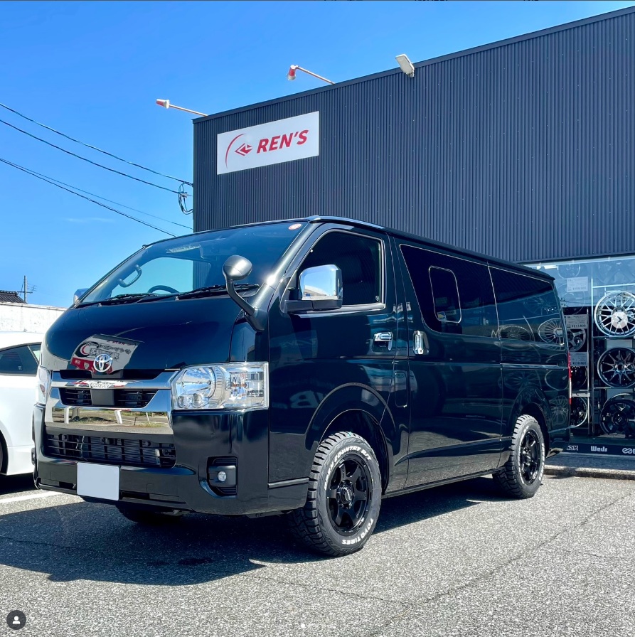 トヨタ ハイエース × RAYS グラムライツ57DR-X HD | カーショップ 