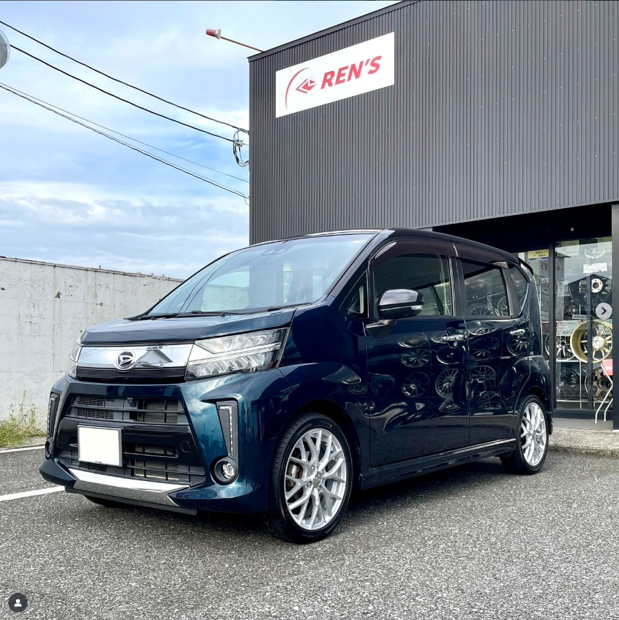 ダイハツ ムーブカスタム × WEDS レオニスMX | カーショップレンズは 