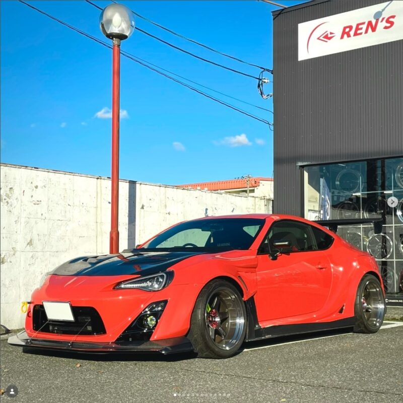 トヨタ 86 × RAYS ボルクレーシングTE37V