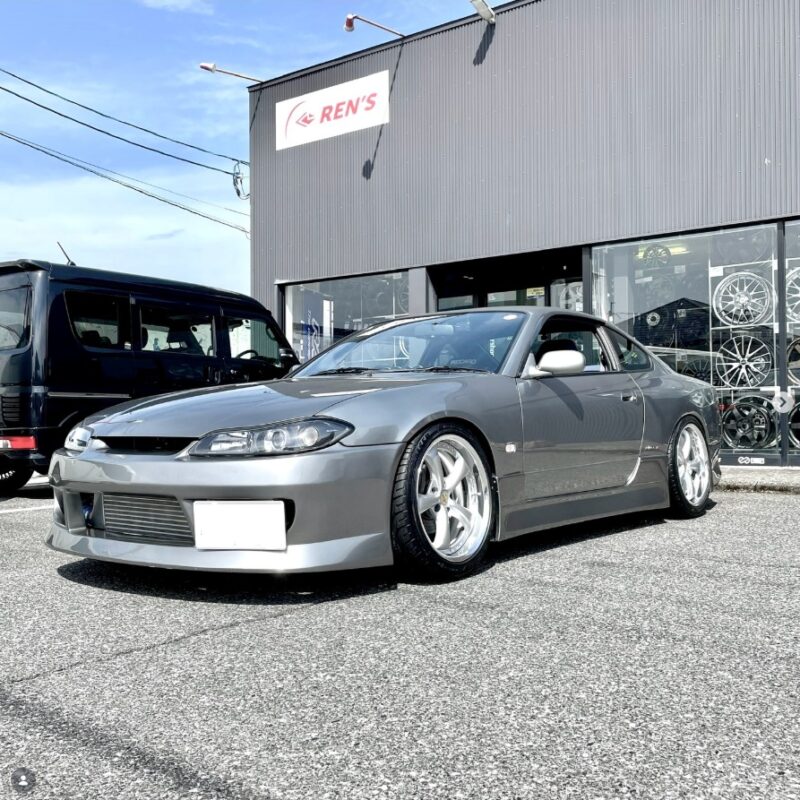 日産 S15シルビア × WORK VS KF♯（シャープ）