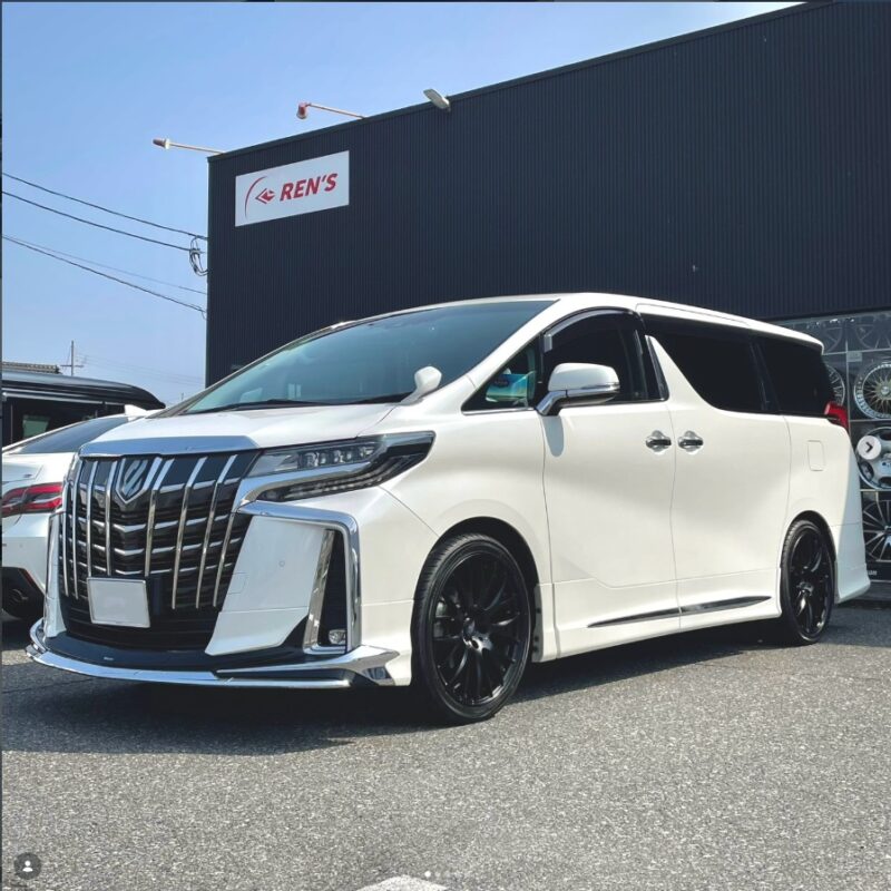 トヨタ アルファード × RAYS ホムラ 2×9PLUS SPORT EDITION